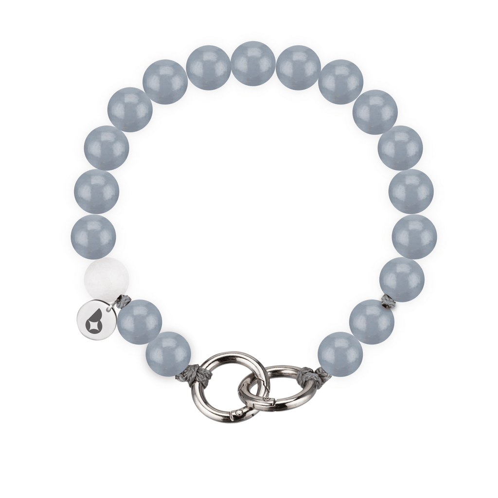 Mini-Schlüsselanhänger Grey de Luxe - beadstars